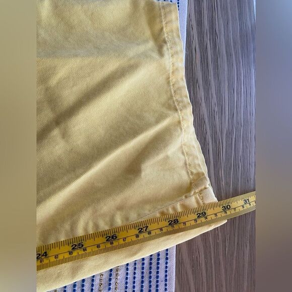 Xirena Baylor Yellow Twill Cotton High Rise Straight Trouser Pants Womens 27 - Picture 16 of 16